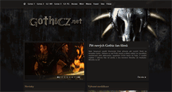 Desktop Screenshot of gothicz.net